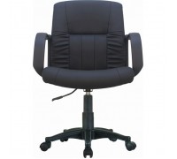 Кресло офисное Brabix "Hit MG-300", с подлокотниками, экокожа, черное