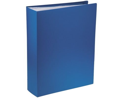 Папка с 100 файлами, OfficeSpace, 64мм, 800мкм, синяя