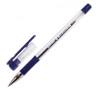 Ручка шар. синяя 0,7 мм, BRAUBERG "X-Writer", резиновый упор