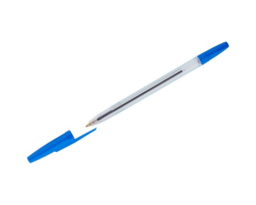 Ручка шар. синяя 1 мм, Стамм "Офис"тонированный корпус