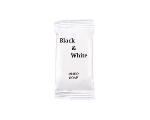 Мыло "Black & White" 13гр. в упаковке флоупак