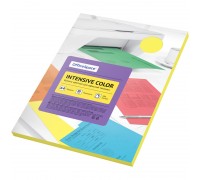 Бумага OfficeSpace "Intensive Color" А4, 80г/м2, 100л. (желтый)