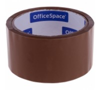 Клейкая лента упаковочная 48мм*40м 38мкм темная OfficeSpace