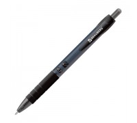 Ручка шар. авт. синяя 0,7 мм, BRAUBERG "Trace" масляная, резиновый упор