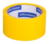 Клейкая лента упаковочная 48мм*40м 45мкм желтая OfficeSpace
