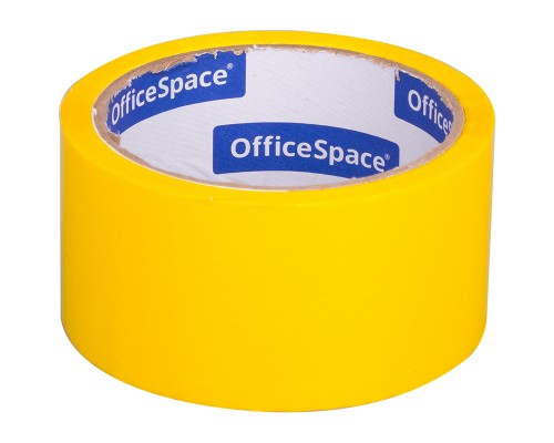 Клейкая лента упаковочная 48мм*40м 45мкм желтая OfficeSpace