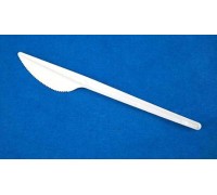 Нож 165мм белый Премиум (100шт/уп)