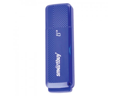 Флэшка 8 GB SMARTBUY Dock, USB 2.0, синий