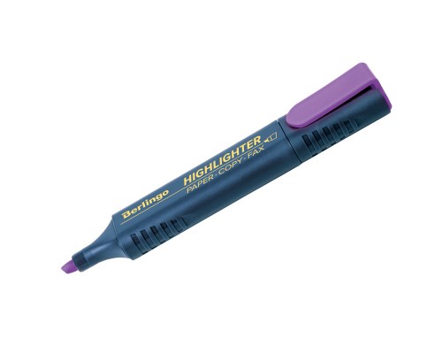 Текстовыделитель фиолетовый 1-5 мм Berlingo