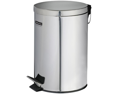 Ведро-контейнер для мусора (урна) OfficeClean Professional, 5л, нержавеющая сталь, хром