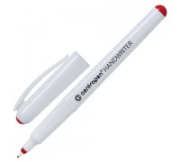 Ручка капиллярная красная 0,5 мм, CENTROPEN "Handwriter", трехгранная