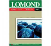 Фотобумага А4 для стр. принтеров Lomond, 170г/м2 (50л) глян.одн.