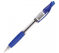 Ручка шар. авт. синяя 0,7 мм, Brauberg "Jet" маслянная, с грипом