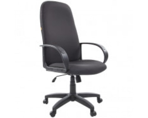Кресло  Chairman 279 PL, ткань JP черно-серая, механизм качания
