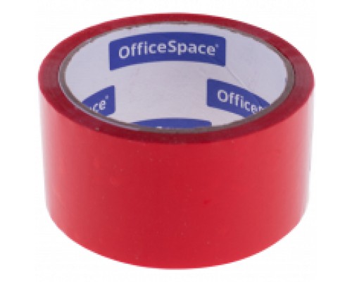 Клейкая лента упаковочная 48мм*40м 45мкм красная OfficeSpace