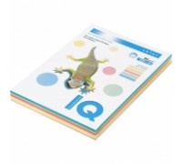 Бумага ассорти IQ "Color Pastell Mixed Packs" А4, 80г/м2, 250л. (5 цветов) пастель
