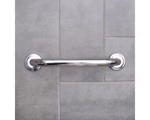 Поручень для ванны, 34×5×8,5 см, нержавеющая сталь