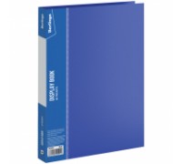 Папка с 60 файлами Berlingo "Standard", 21мм, 700мкм, синяя