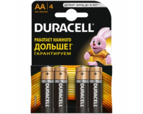 Батарейка Duracell Basic AA (LR06) 4 шт/уп