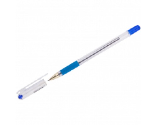 Ручка шар. синяя 0,5 мм, "MC Gold" MunHwa, маслянная, грип