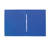 Папка с пластиковым скоросшивателем 500 мкм, 17 мм, синяя BRAUBERG "Office"