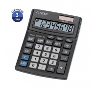 Калькулятор Citizen Business Line 8 разр., 102*137 мм, черный