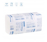 Полотенца бумажные лист.  OfficeClean Professional(V-сл.), 1-слойн., 250л/пач., 23*23, белые