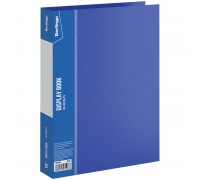 Папка с 80 файлами Berlingo "Standard", 30 мм, 800мкм, синяя