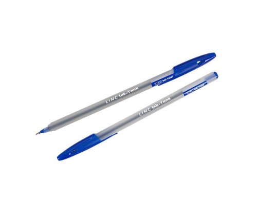 Ручка шар. синяя 0,6 мм, LINC INK TANK маслянная