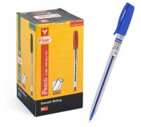 Ручка шар. синяя 0,5 мм, Flair PEACH маслянная, пластик