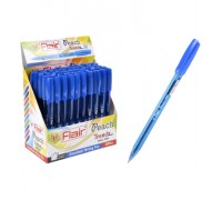 Ручка шар. синяя 0,5 мм, Flair PEACH TRENDZ маслянная, пластик