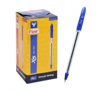 Ручка шар. синяя 0,7 мм, Flair X-5 маслянная, пластик