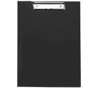 Папка-планшет А4, черный OfficeSpace пластик