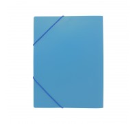 Папка на резинке A4, 450 мкм, синяя SPONSOR