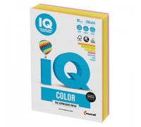 Бумага ассорти IQ "Color Neon Mixed Packs" А4, 80г/м2, 200л. (4 цвета) неон