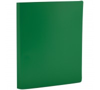 Папка с зажимом 15 мм, 500 мкм, зеленая OfficeSpace