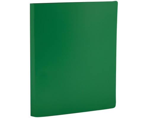 Папка с зажимом 15 мм, 500 мкм, зеленая OfficeSpace