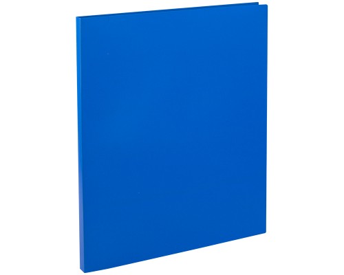 Папка с зажимом 15 мм, 500 мкм, синяя OfficeSpace