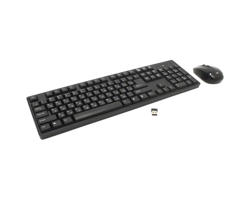 Комплект клавиатура + мышь беспроводной Defender "C-915", черный