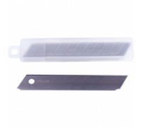 Лезвия для ножей 18 мм OfficeSpace, 10 шт/уп. в пластиковом пенале