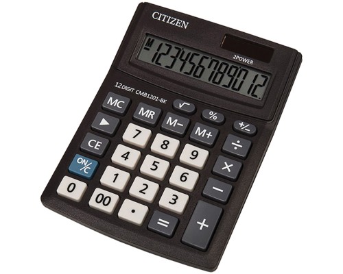 Калькулятор Citizen Business Line 12 разр., 102*137 мм, черный