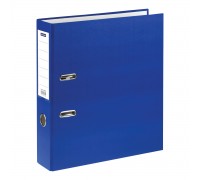 Папка-регистратор 75 мм, синяя OfficeSpace с карманом