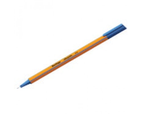Ручка капиллярная синяя 0,4 мм, Berlingo "Rapido" трехгранная