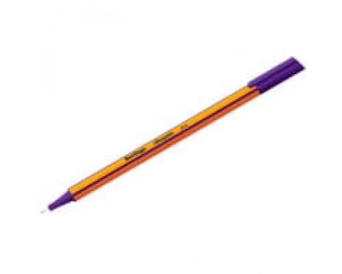 Ручка капиллярная фиолетовая 0,4 мм, Berlingo "Rapido" трехгранная