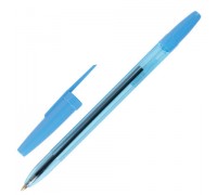 Ручка шар. синяя 1 мм, STAFF "Office", маслянная, тонированный корпус