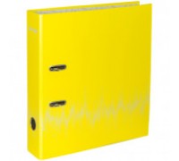 Папка-регистратор 70 мм, желтая неон Berlingo "Neon" ламинированная