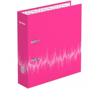Папка-регистратор 70 мм, розовая неон Berlingo "Neon" ламинированная