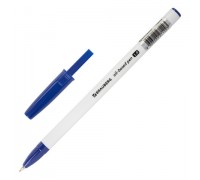 Ручка шар. синяя 0,5 мм, BRAUBERG "Stick Medium" маслянная