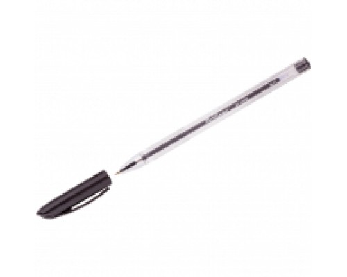 Ручка шар. черная 0,7 мм, Berlingo "SI-100" маслянная