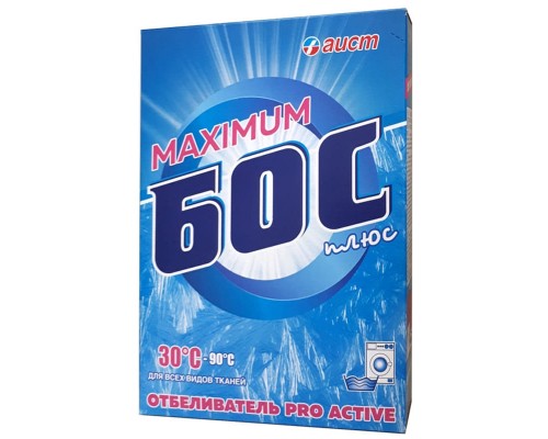 Ср-во БОС плюс "Maximum" 300 г для отбеливания и чистки тканей порошок